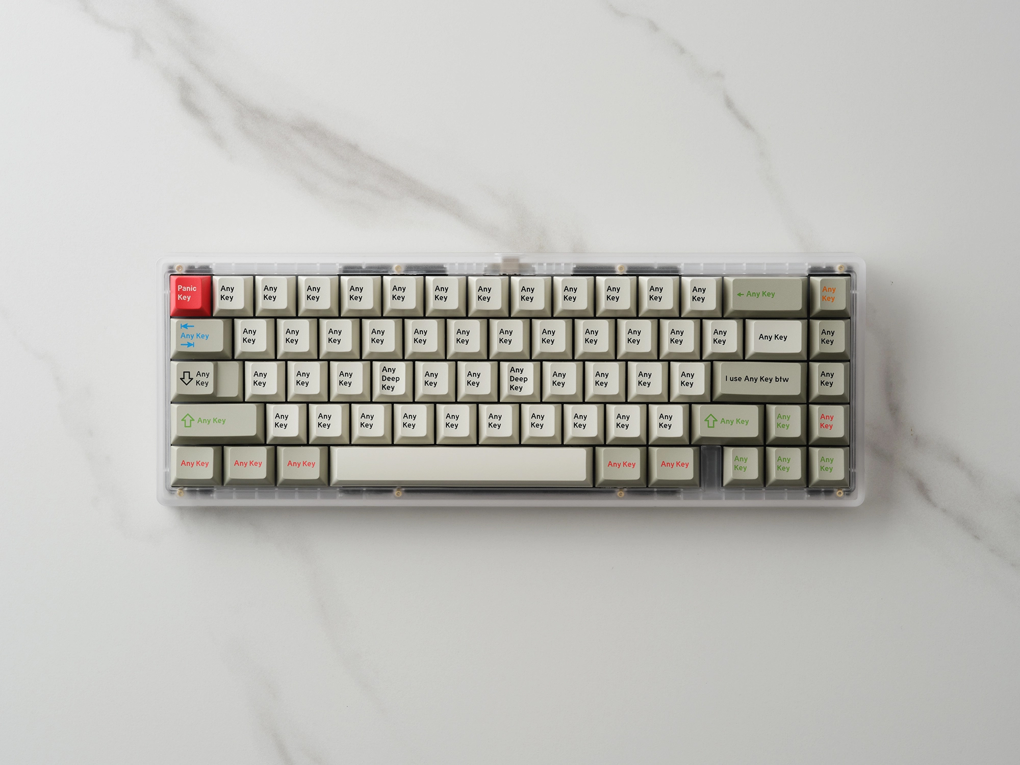 GMK CYL Any Key Keycap Set designed by GMK Lab
